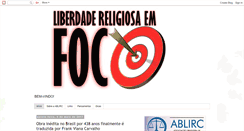 Desktop Screenshot of liberdadereligiosa.com